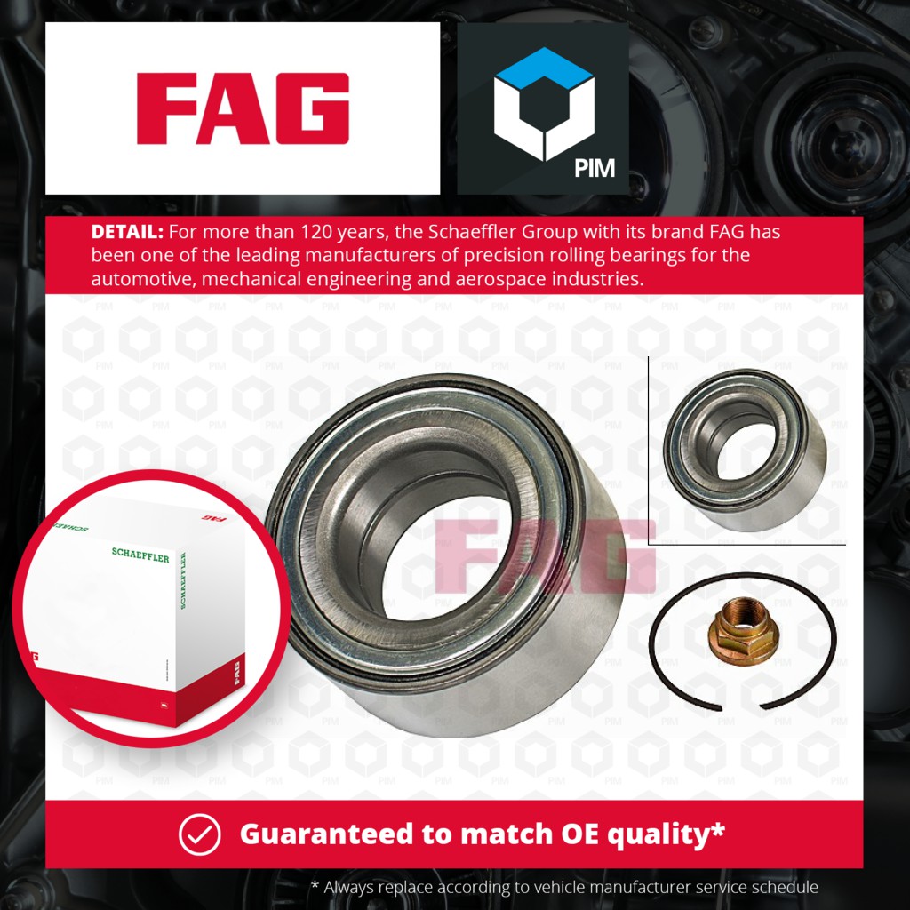 FAG Wheel Bearing Kit 713620030 [PM459741]