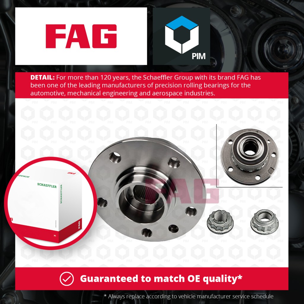 FAG Wheel Bearing Kit 713610760 [PM460142]
