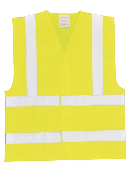 Portwest C470YERL/XL 494 Yellow High Vis Vest L/Xl