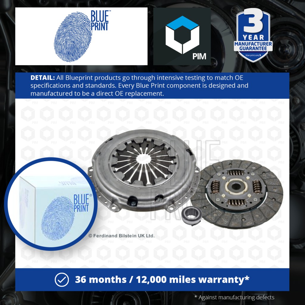 pack of one Blue Print ADG030148 Clutch Kit 