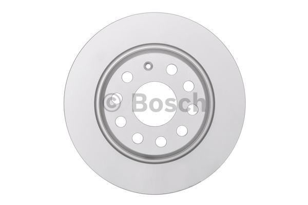 Bosch 0986479B93 2x Brake Discs Pair Solid