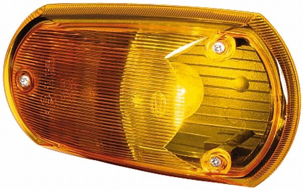 Hella 2BM008355-001 Side Flasher Lamp Bus (Amber)