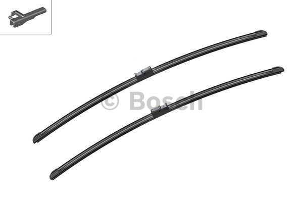 Flat Aero type Front 01 to 06 Set New Pair FORD GALAXY 1.9D 2x Wiper Blades 