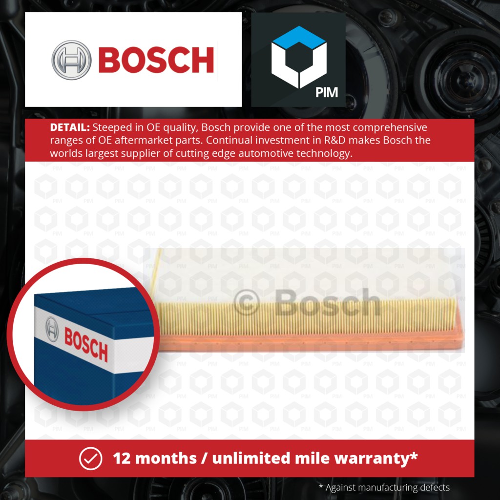 Bosch Air Filter 1457433596 [PM636793]