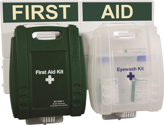 Safety First Aid FAP30SM Bs Small Eyewash & First Aid Point