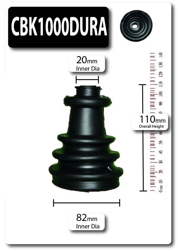 Shaftec CBK1000DURA Universal Pneumatic Dura Boot