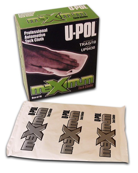U-Pol TRAG/10 Tack Cloth Standard Box 10