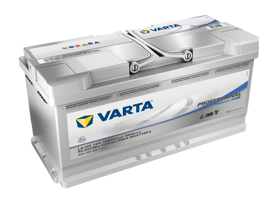 Varta LA105 AGM Leisure Battery