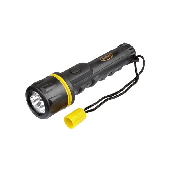 Ring Automotive RT5148 3 Led Rubber Torch - 2aa
