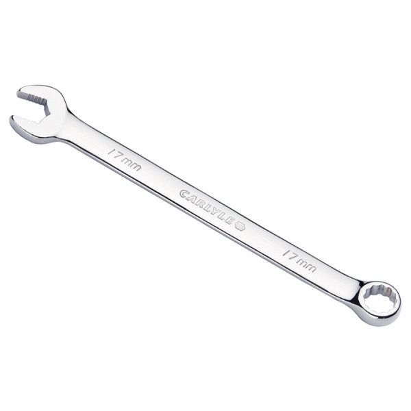 Carlyle CWLNS117M 17mm 12 Pt. Full Polish Long Combo Wrench