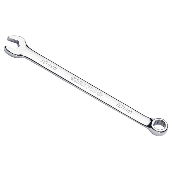 Carlyle CWLNS110M 10mm 12 Pt. Full Polish Long Combo Wrench