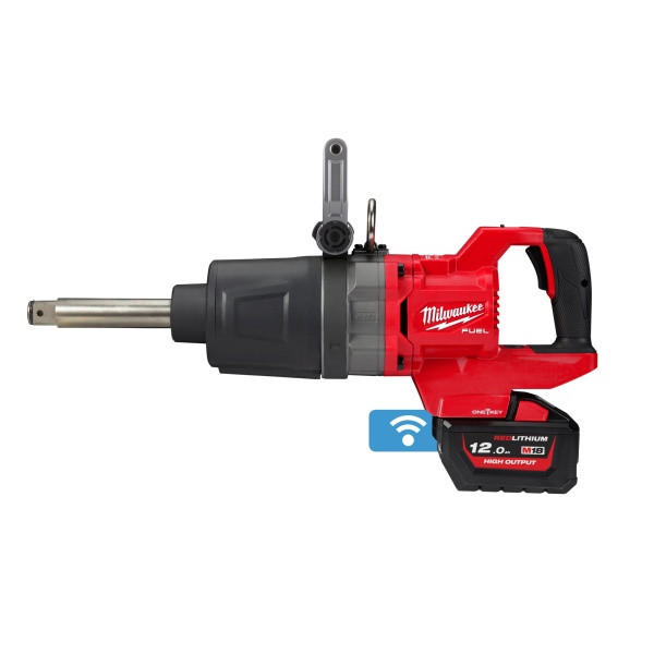 Milwaukee 4933471757 M18 One-Key H/Torque 1in Impact Wrench (Kit)