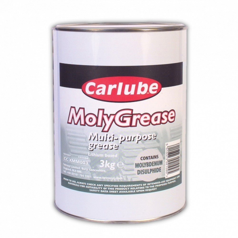 Carlube XMM003 Moly Grease (With Molybdenum Disulphide)