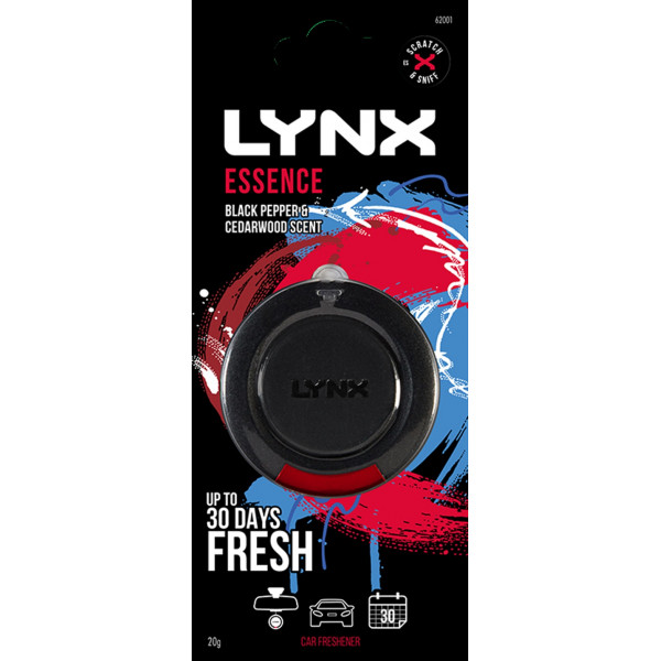Lynx 62001 3d Air Freshener- Essence