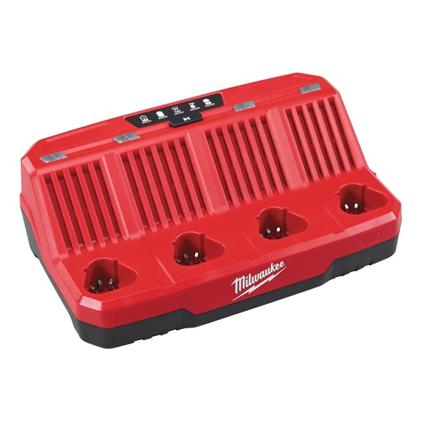 Milwaukee 4932430555 M12 4 Bay Multi Charger