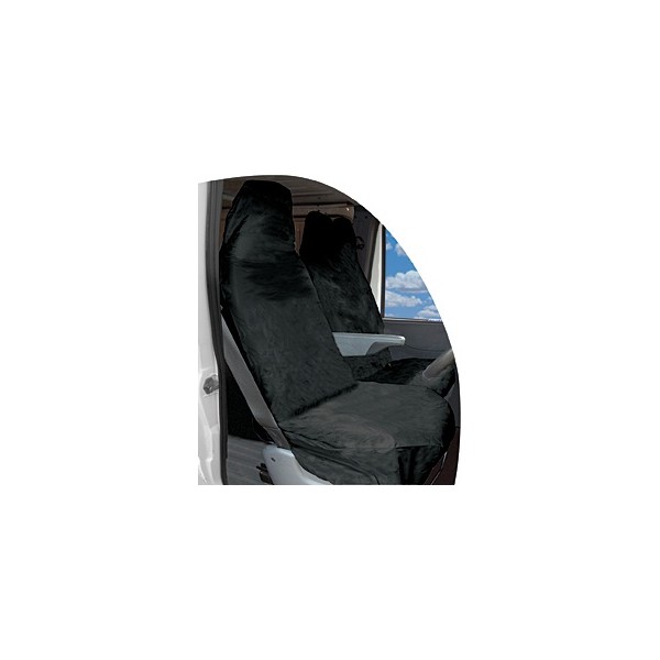 Streetwize HDVBKSC Van Single/Twin Nylon Seat Cover Set-Black