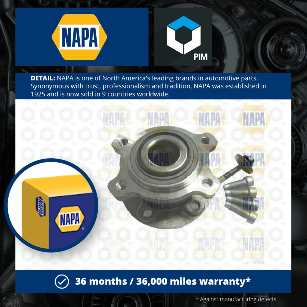 NAPA Wheel Bearing Kit PWB1773 [PM2133625]
