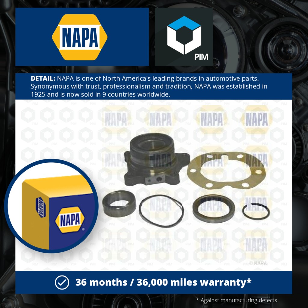 NAPA Wheel Bearing Kit PWB1684 [PM2133550]