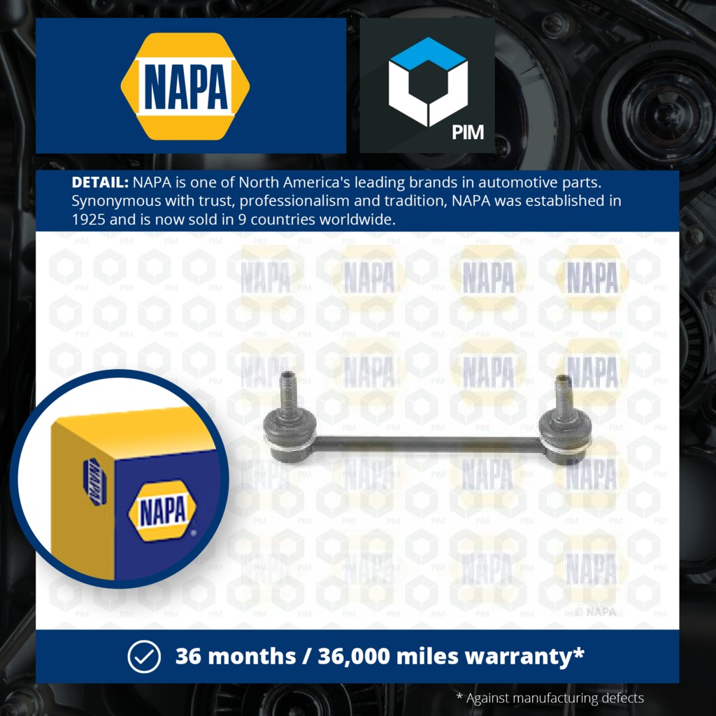 NAPA Anti Roll Bar Link Front NST4662 [PM2133216]