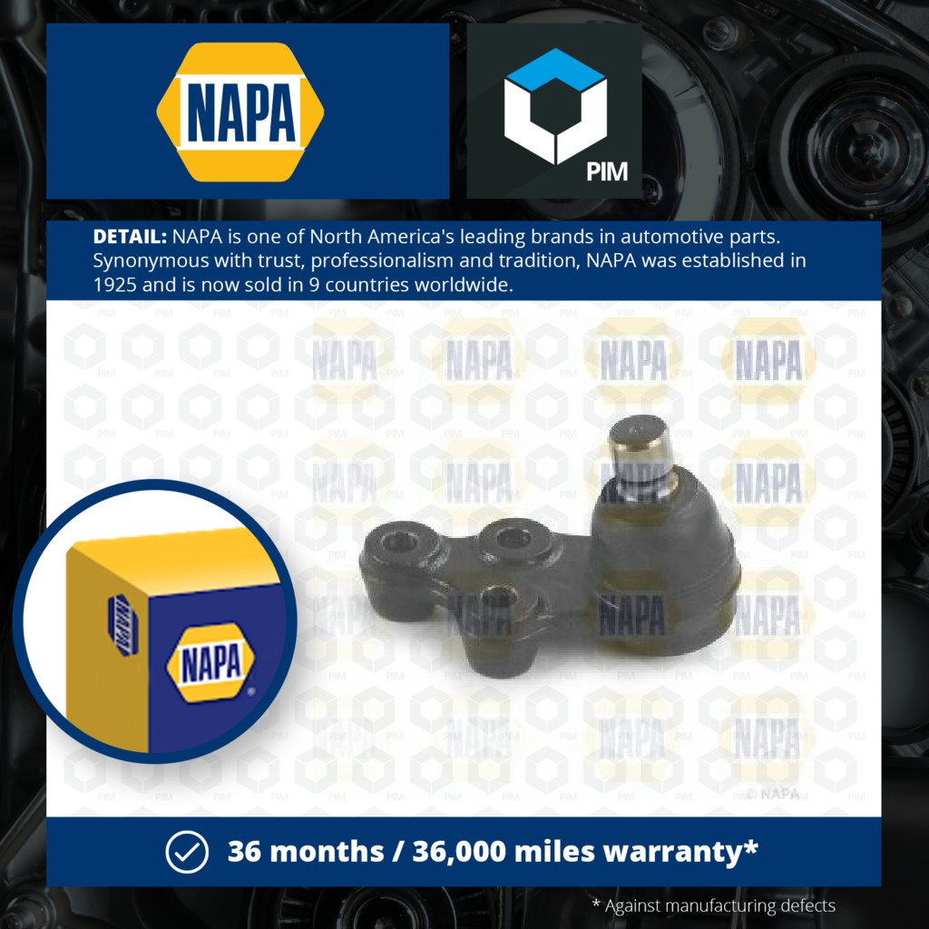 NAPA Ball Joint Right NST0339 [PM2133138]