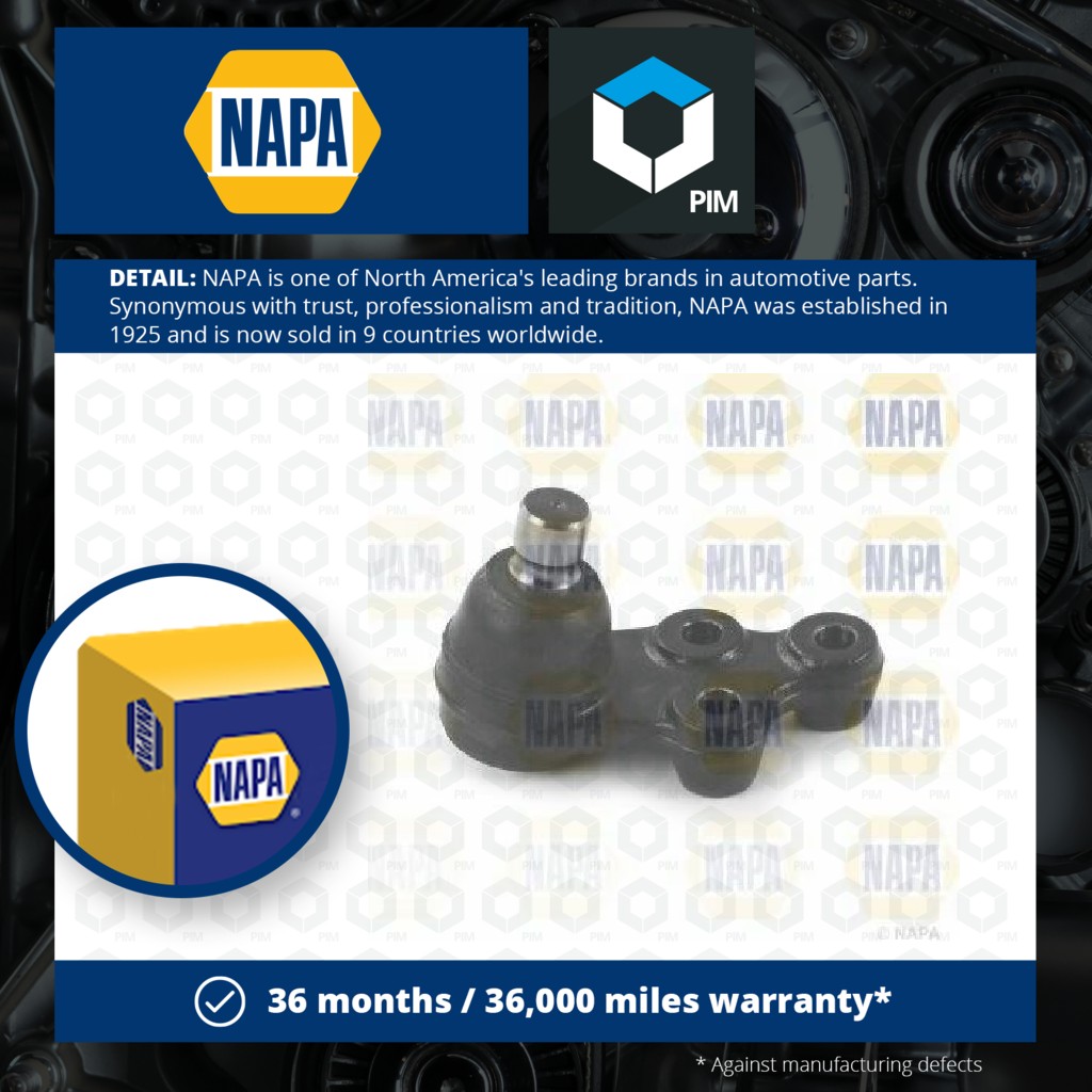 NAPA Ball Joint Left NST0338 [PM2133137]