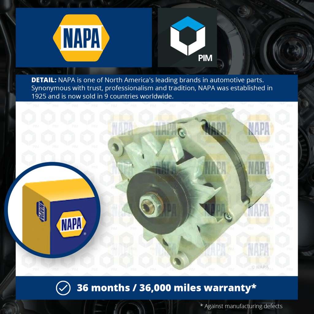 NAPA Alternator NAL2098 [PM2132984]