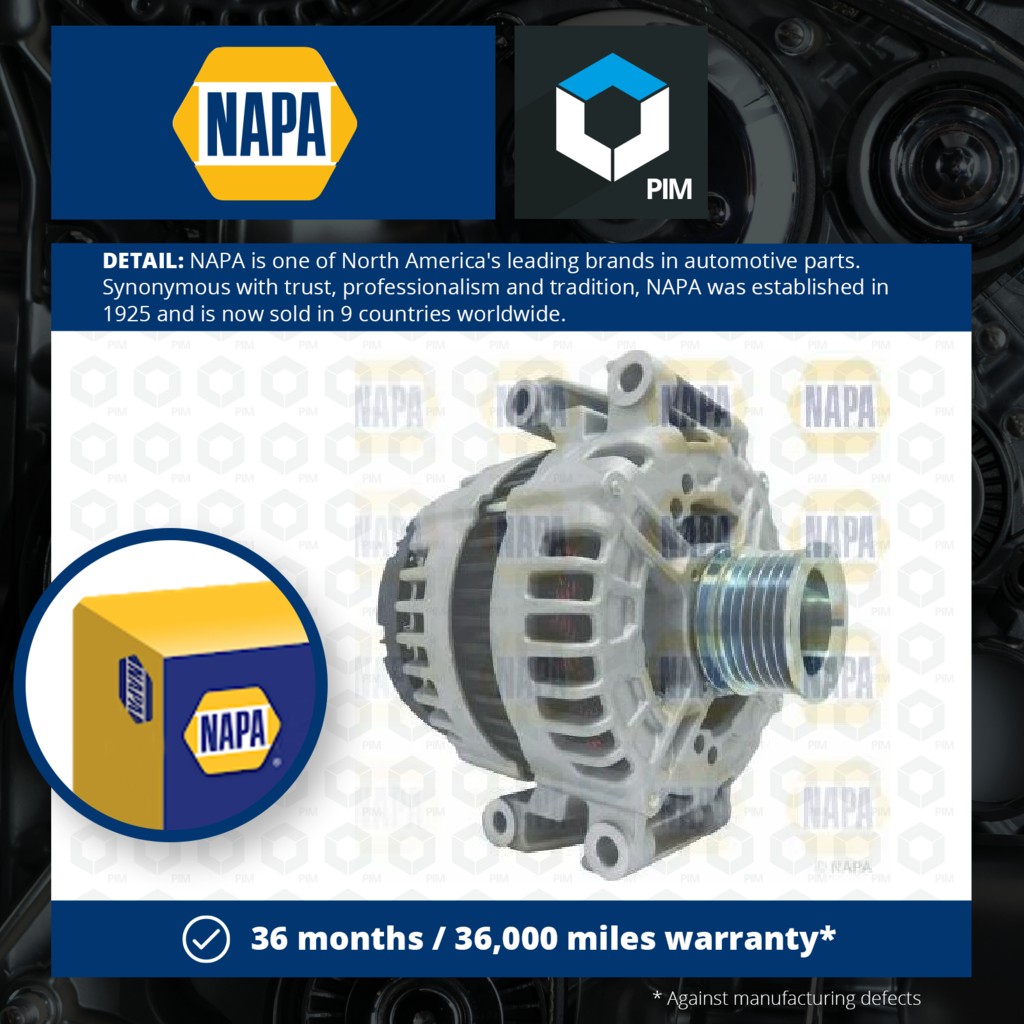 NAPA Alternator NAL2095 [PM2132981]