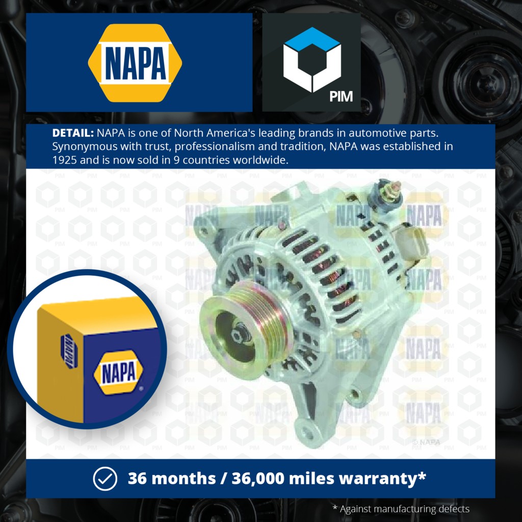 NAPA Alternator NAL2082 [PM2132968]