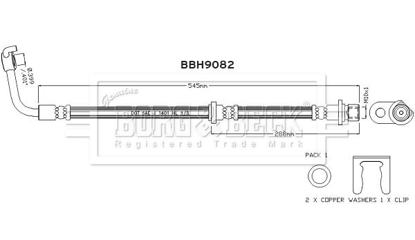 Borg & Beck BBH9082