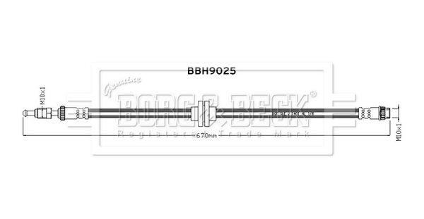 Borg & Beck BBH9025