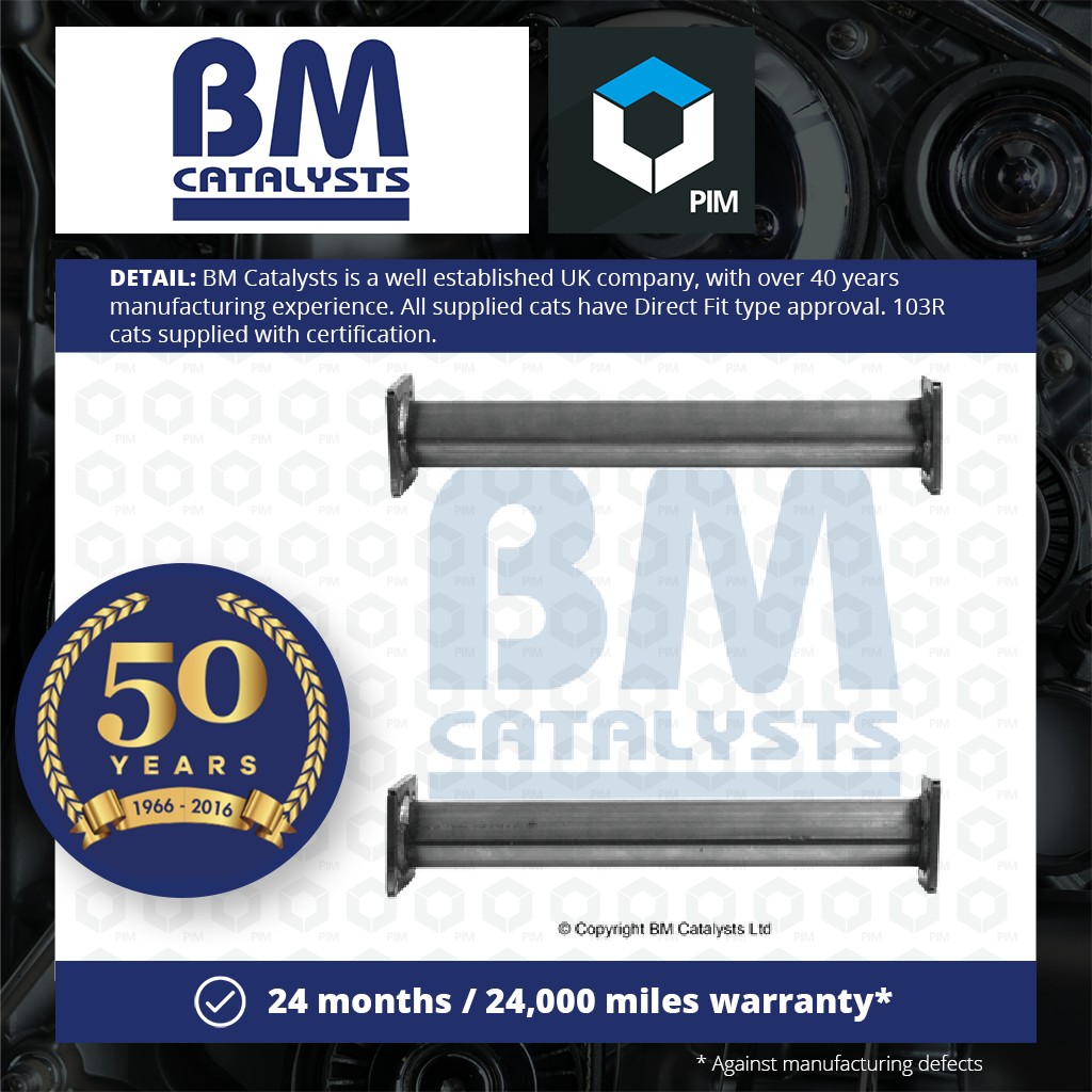 BM Catalysts Exhaust Pipe + Fitting Kit BM51135K [PM2133841]