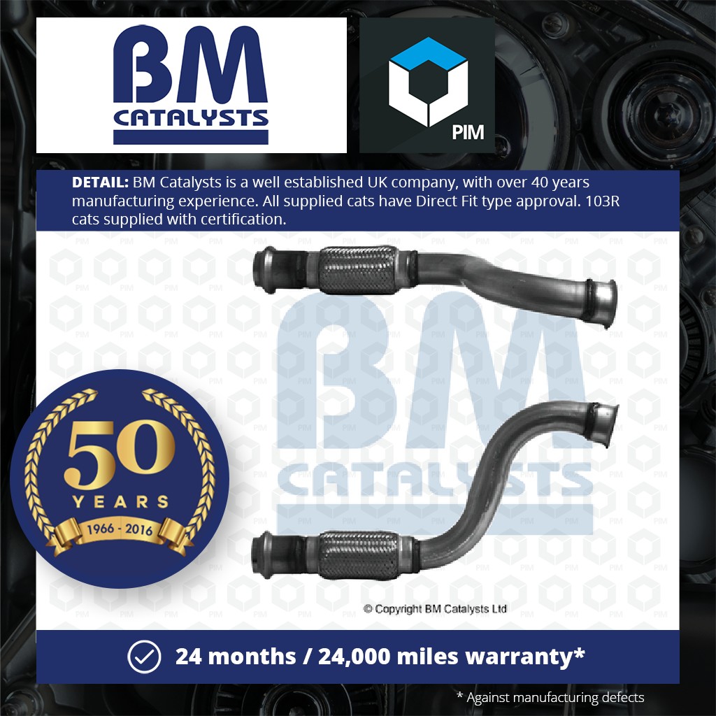 BM Catalysts Exhaust Pipe Front BM50872 [PM2129692]