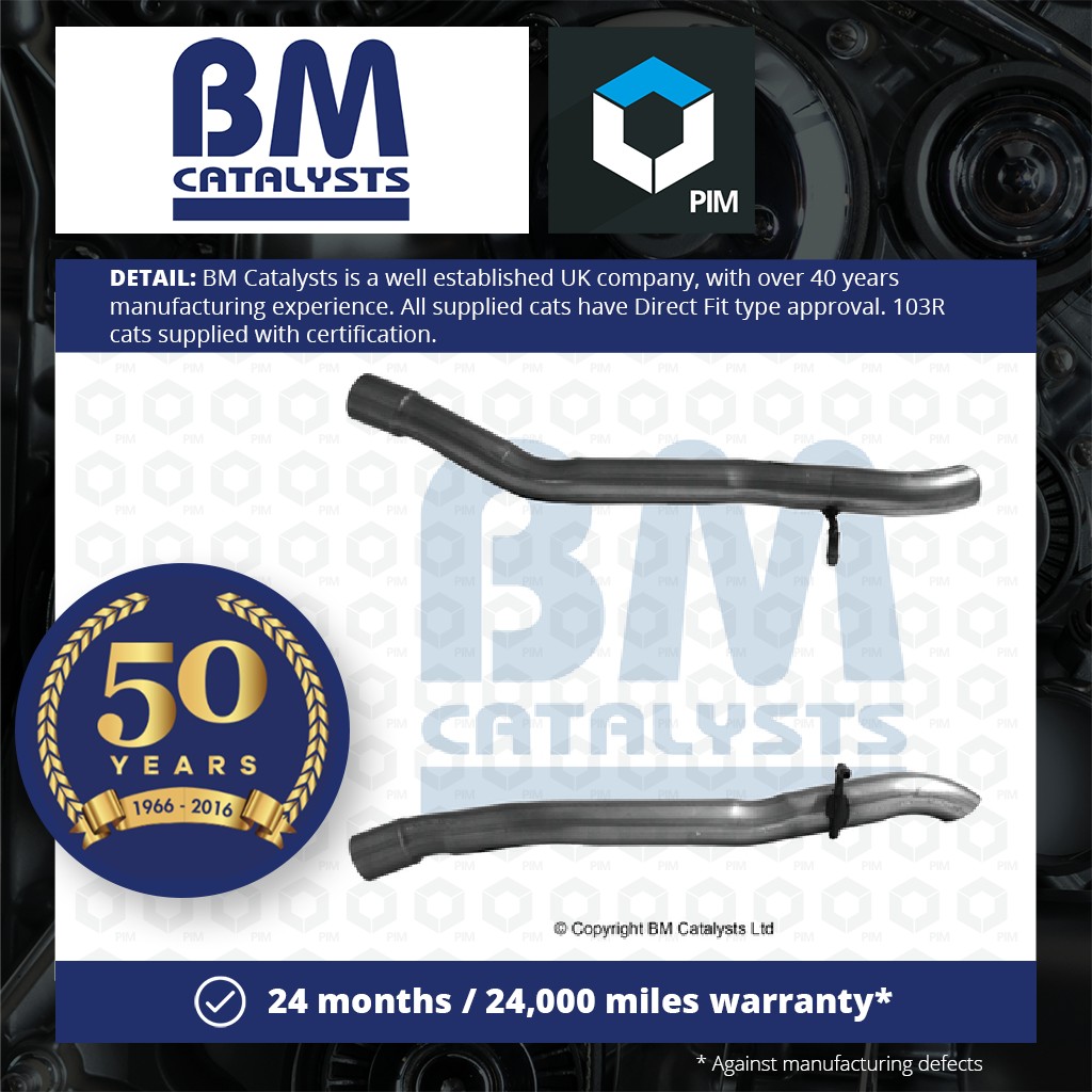 BM Catalysts Exhaust Pipe Rear BM50444 [PM2129689]