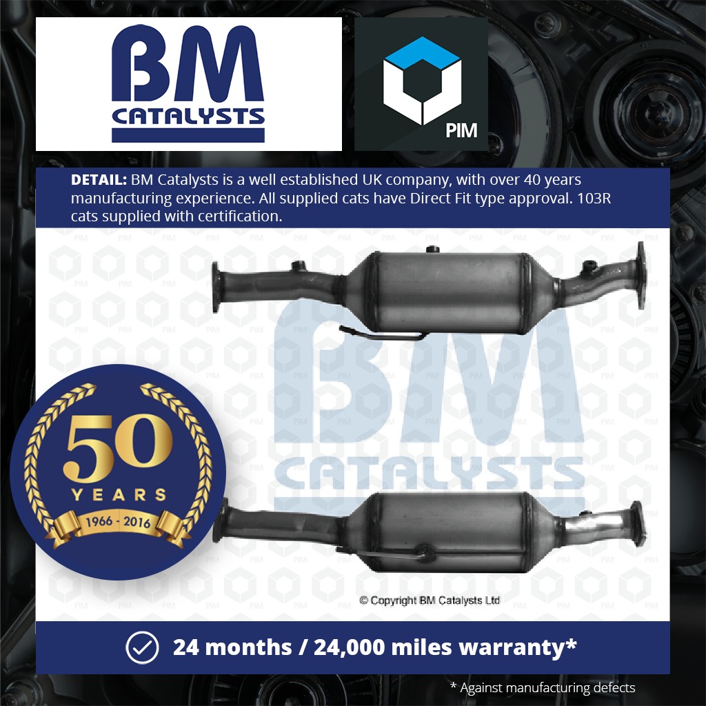 BM Catalysts Diesel Particulate Filter DPF + Fitting Kit BM11305HK [PM2133797]