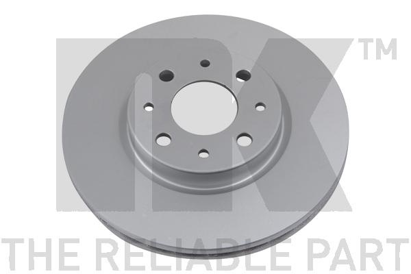 NK 2x Brake Discs Pair Vented Front 319921 [PM2106539]
