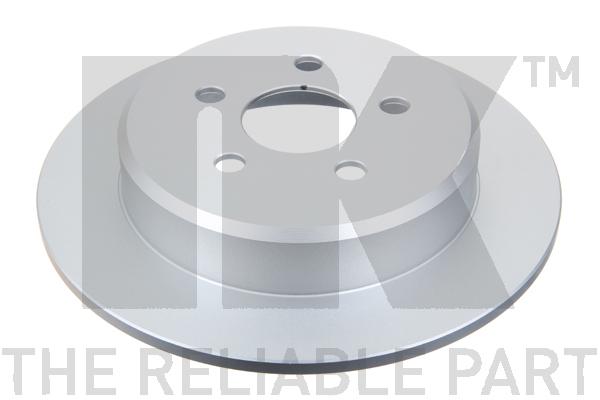 NK 2x Brake Discs Pair Solid Rear 319310 [PM2106513]