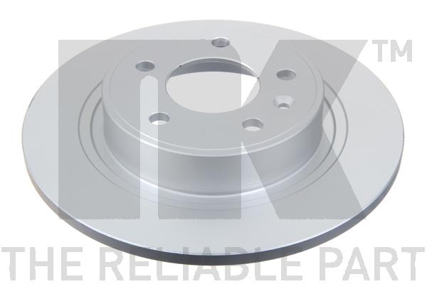 NK 2x Brake Discs Pair Solid Rear 315016 [PM2106462]