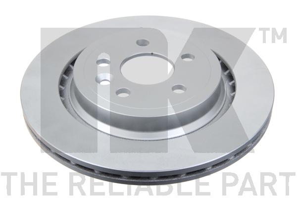 NK 2x Brake Discs Pair Vented Rear 314858 [PM2106437]