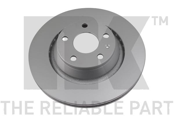 NK 2x Brake Discs Pair Vented Rear 3147163 [PM2106343]