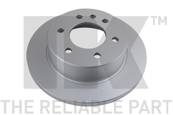 NK 2x Brake Discs Pair Solid Rear 3147122 [PM2106305]