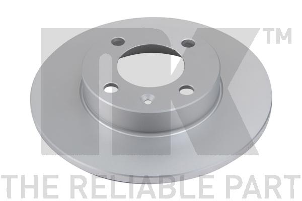 NK 2x Brake Discs Pair Solid 314704 [PM2106284]