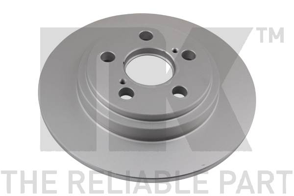 NK 2x Brake Discs Pair Solid Rear 3145133 [PM2106209]