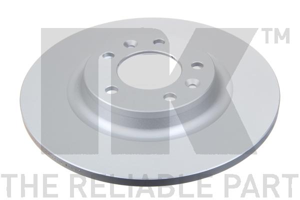 NK 2x Brake Discs Pair Solid Rear 313729 [PM2106052]