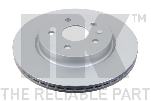 NK 2x Brake Discs Pair Vented Rear 313363 [PM2105873]