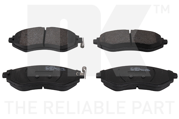 NK Brake Pads Set Front 225016 [PM2102559]