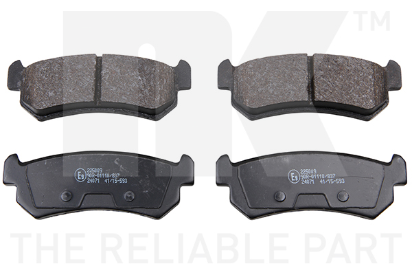 NK Brake Pads Set 225009 [PM2102552]