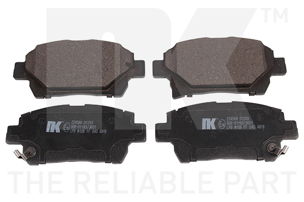 NK Brake Pads Set Front 224588 [PM2102341]
