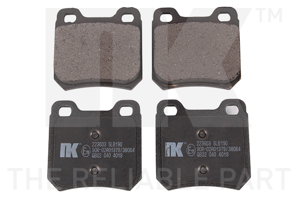 NK Brake Pads Set Rear 223603 [PM2101969]