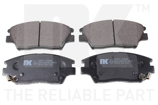 NK Brake Pads Set Front 223471 [PM2101927]