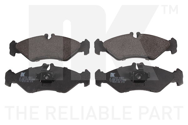 NK Brake Pads Set Rear 223328 [PM2101790]